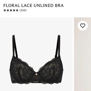 Savage X Fenty Black Lace Bra
